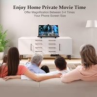 14 Inch Screen Magnifier for Cell Phone, Phone Screen Magnifier, 2022 Upgraded Version Screen Amplifier, Mobile Phone Magnifying Screen, Foldable Smartphone Screen Magnifier